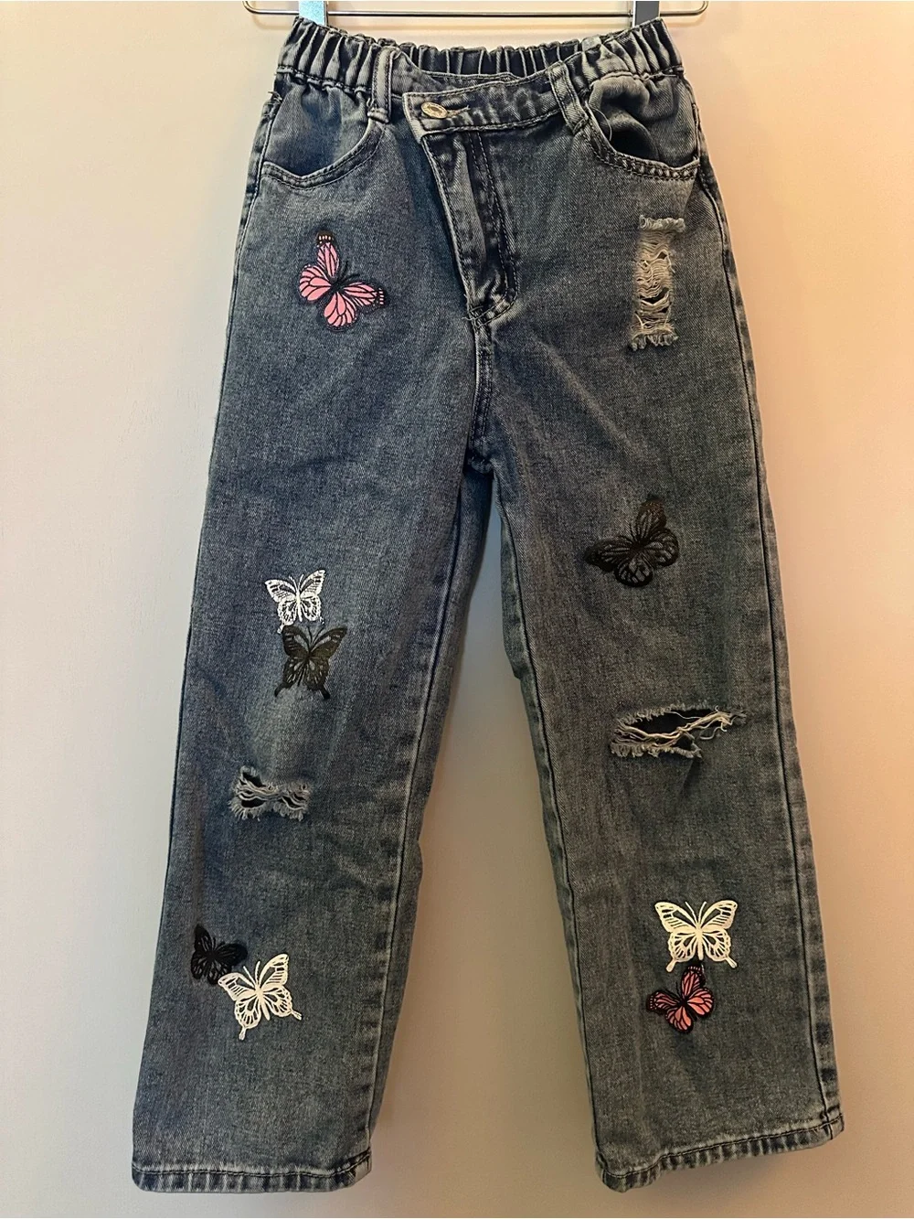 SHEIN soft denim
